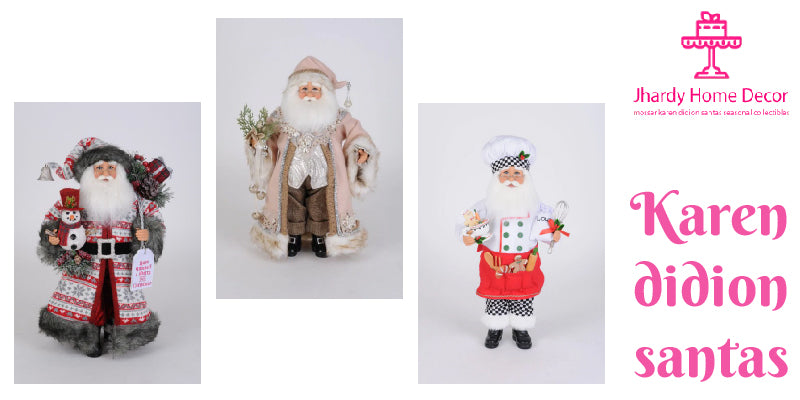 Karen Didion Santas – A Perfect Home Décor Gift