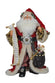 KAREN DIDION ORIGINALS OLD WORLD SANTA JUST ONE OF MANY GREAT DESIGNS---THE CLOTHES MAKE THE DIFFERENCE IN HIGHEST QUALITY COLLECTIBLE SANTAS